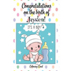 CONGRATULATIONS on the birth of JAYDEN! (Coloring Card): (Personalized Card/Gift) Personal Inspirational Messages & Quotes, Adult Coloring! - Paperback