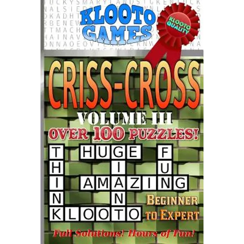 KLOOTO Games CrissCross Volume III - Paperback