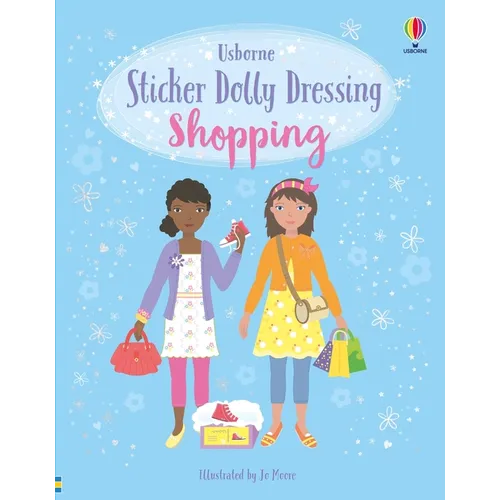 Sticker Dolly Dressing Shopping - Paperback