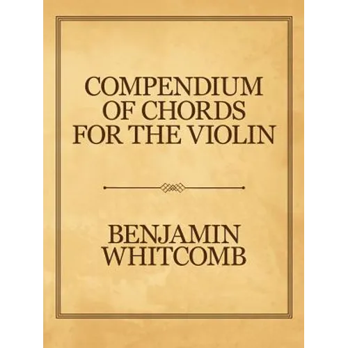 Compendium of Chords for the Violin - Paperback