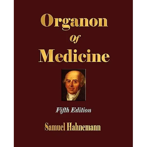 Organon of Medicine - Fifth Edition - Paperback