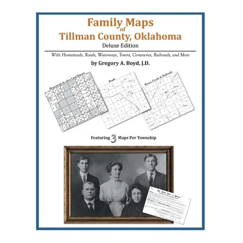 Family Maps of Tillman County, Oklahoma - Paperback