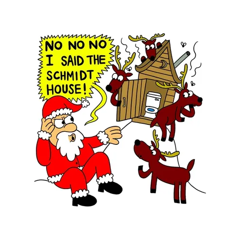 No No No I Said The Schmidt House: Funny Saying & Holiday Greetings Composition Notebook For Family Friends & Sibllings With Humor (Uncle, Aunt, Mom, - Paperback