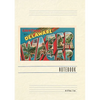 Vintage Lined Notebook Greetings from Delaware, Water Gap, Pennsylvania - Paperback