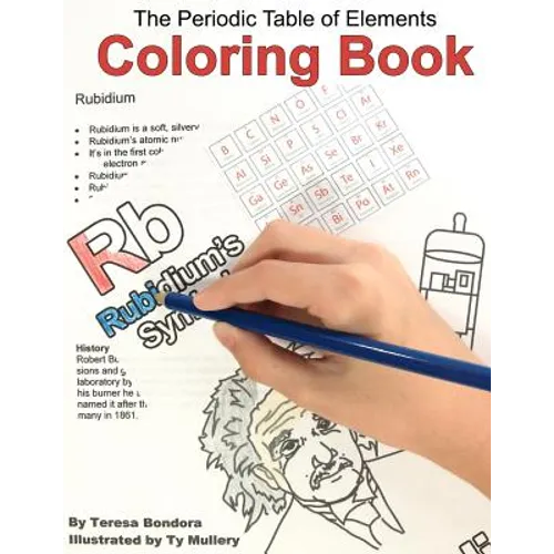 The Periodic Table of Elements Coloring Book - Paperback