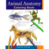 Animal Anatomy Coloring Book: Incredibly Detailed Self-Test Veterinary Anatomy Color workbook Perfect Gift for Vet Students & Animal Lovers - Paperback