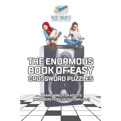 The Enormous Book of Easy Crossword Puzzles Brain Games for Adults (with more puzzles to complete!) - Paperback
