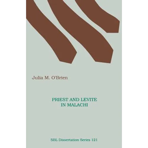 Priest and Levite in Malachi - Paperback