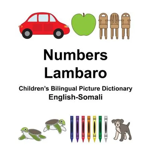 English-Somali Numbers/Lambaro Children's Bilingual Picture Dictionary - Paperback