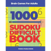 Brain Games For Adults -1000 Sudoku Difficult Book: Brain Teaser Puzzles - Paperback