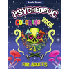 Cannabis Coloring Book for Stress Relief and Relaxation: Trippy Adult Coloring Book - Paperback