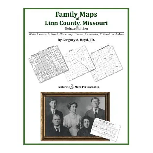 Family Maps of Linn County, Missouri - Paperback
