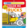 Color Me: Trucks: Paint the Pictures Again and Again! - Board Book