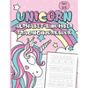 Unicorn Alphabet & Number Tracing Workbook: Letter Tracing and Handwriting Practice Book for Kids Ages 3-5 (Toddlers, Preschoolers, Pre K and Kinderga - Paperback