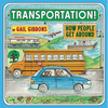 Transportation!: How People Get Around (an Engaging Introduction to Transportation and Vehicles Including Cars, Trains, Planes, and Boats) - Hardcover