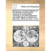 [Thompson's Compleat Collection of 200 Favourite Country Dances: Perform'd at Court[, ] Bath[, ] Tunbridge & All Publick Assemblies with Proper Figure - Paperback
