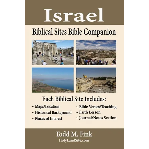 Israel Biblical Sites Bible Companion - Paperback