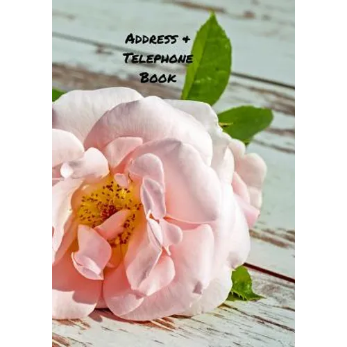 Address and Telephone Book: Address and Telephone Book 7" x 10" 187 pages - Paperback