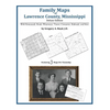 Family Maps of Lawrence County, Mississippi - Paperback
