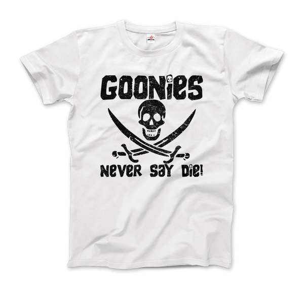 The Goonies Never Say Die Distressed Design T-Shirt