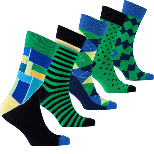Emerald Mix Set Socks