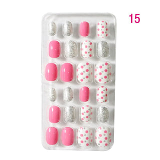 Buy color-15 Kids Easy Apply Salon Girl Nail Art