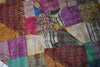 Hand Stitched Kantha  Silk  Vintage Throw