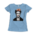 Frida Kahlo With Flowers Poster Artwork T-Shirt