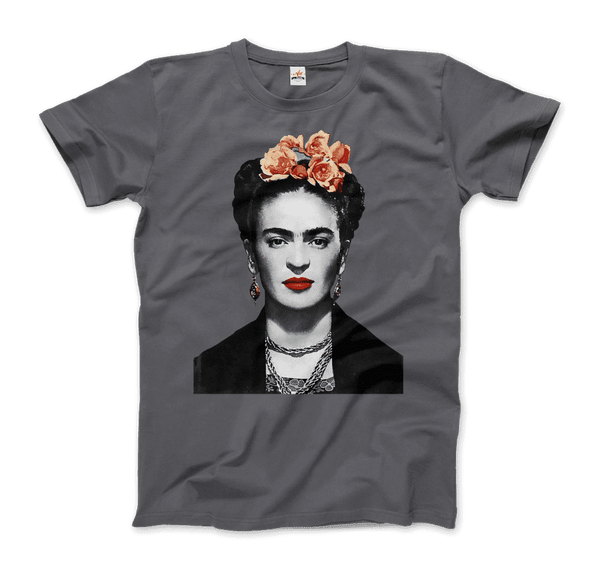 Frida Kahlo With Flowers Poster Artwork T-Shirt