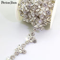 Shiney Flower Diamond Rhinestone Trim