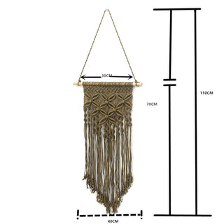 Buy tapestry-coffee Handmade Wall Hanging Tapestry Macrame