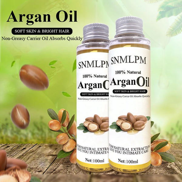 Argan Oil for Hair, Skin, Nails, Cuticles, Face