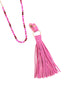 Leather Tassel Necklace