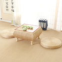 Small Coffee Table With Storage Bamboo and Rattan Tatami Platform Low Table for Living Room Furniture Home Bay Window Balcony