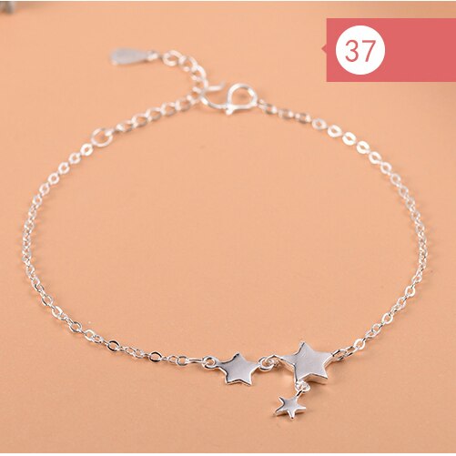 925 Sterling Silver Flower Star Charm