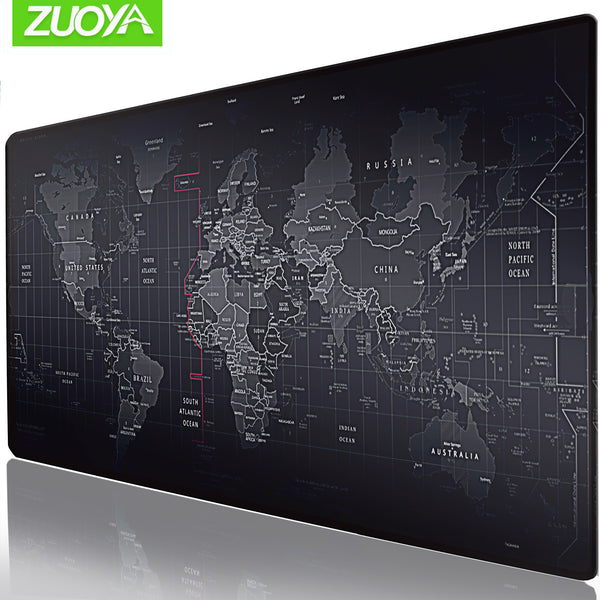 Extra Large Gaming Mouse Pad Gamer Computer Big Mouse Mat Locking Edge Speed Mousepad Keyboard Desk Mat Anti-Slip Natural Rubber