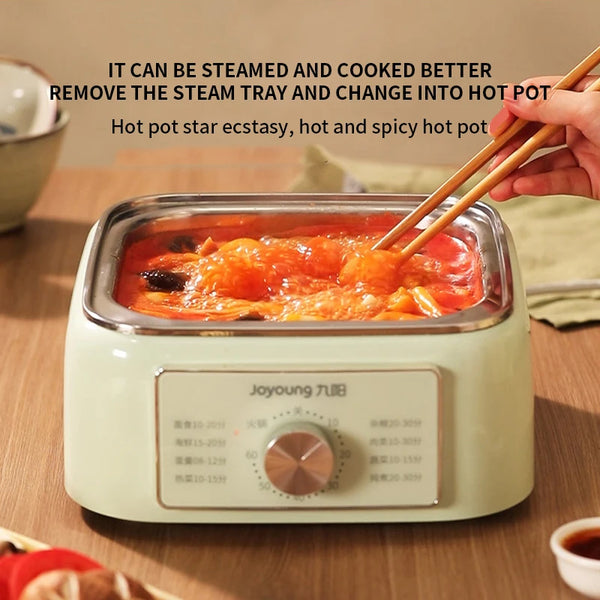 Joyoung Electric Steamer Multifunctional Household Capacity Multi-Layer Steamer Box Steamer Breakfast Machine