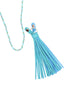 Leather Tassel Necklace