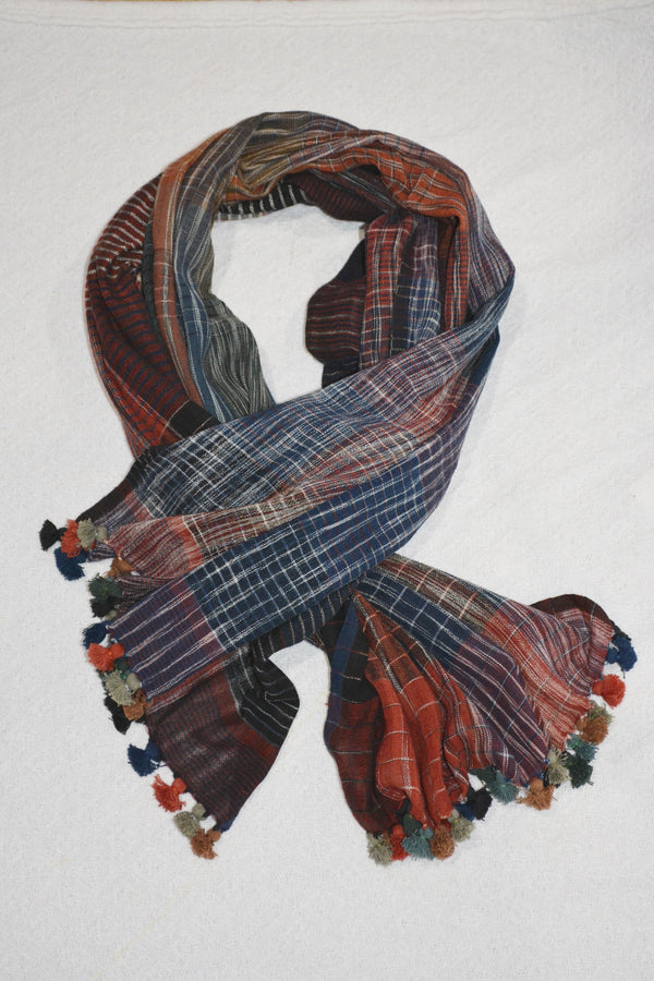 Hand Woven Cotton Scarves