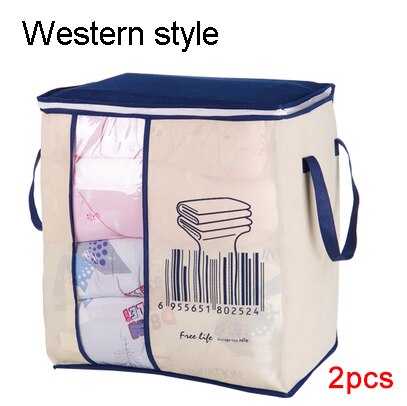 Non-Woven Portable Clothes Storage Bag