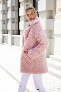 Faux Fur Long Casual Coat