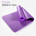 185cm Enlarged Fitness Mat Yoga Mat Men Gym Exercise Mat Esterilla Yoga Tapete Pad Lengthen Non-Slip for Beginner With Yoga Bag