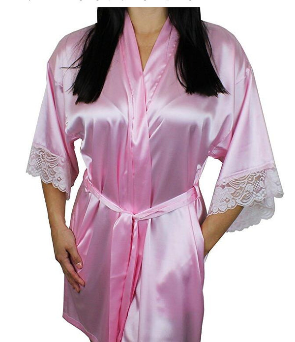 Women's Autumn Style Sexy Lace Bathrobes