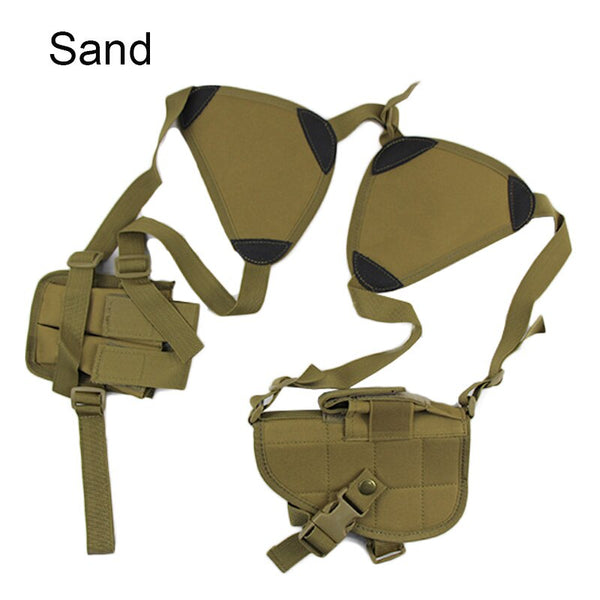 Tactical Universal Concealed Shoulder Holster for Glock 17 Beretta M92 Airsoft Pistol Hidden Holster Adjust With Magazine Pouch - Webster.direct