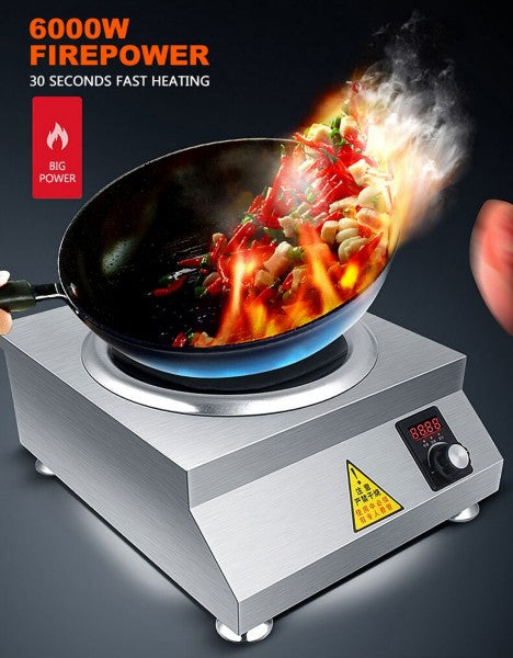 Commercial Kitchen Induction Cooker 6000W