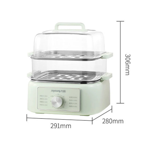 Joyoung Electric Steamer Multifunctional Household Capacity Multi-Layer Steamer Box Steamer Breakfast Machine