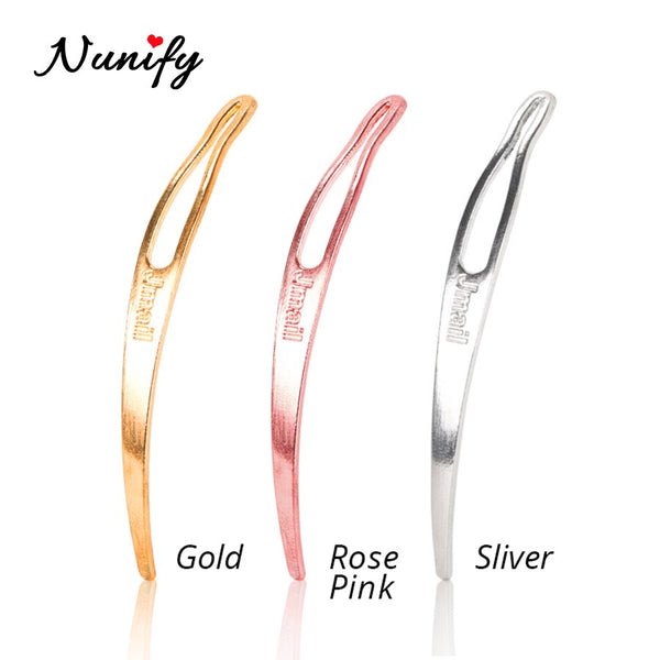 Nunify Gold Silver Rose 3 Colors Dreadlock Interlocking Needles Dreads Hooks Maintaining Hair Tools Braid Accessories