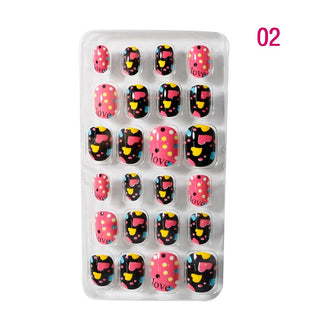 Buy color-2 Kids Easy Apply Salon Girl Nail Art