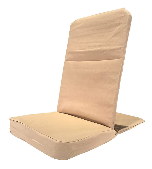 Folding Meditation Floor  Chair With Back Rest