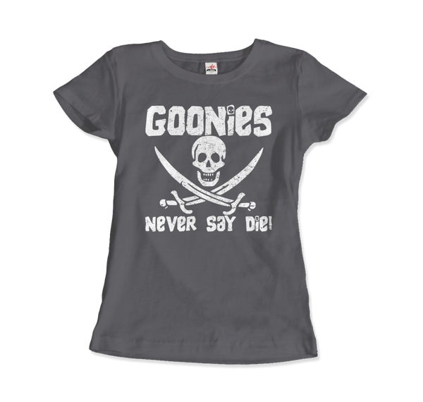 The Goonies Never Say Die Distressed Design T-Shirt